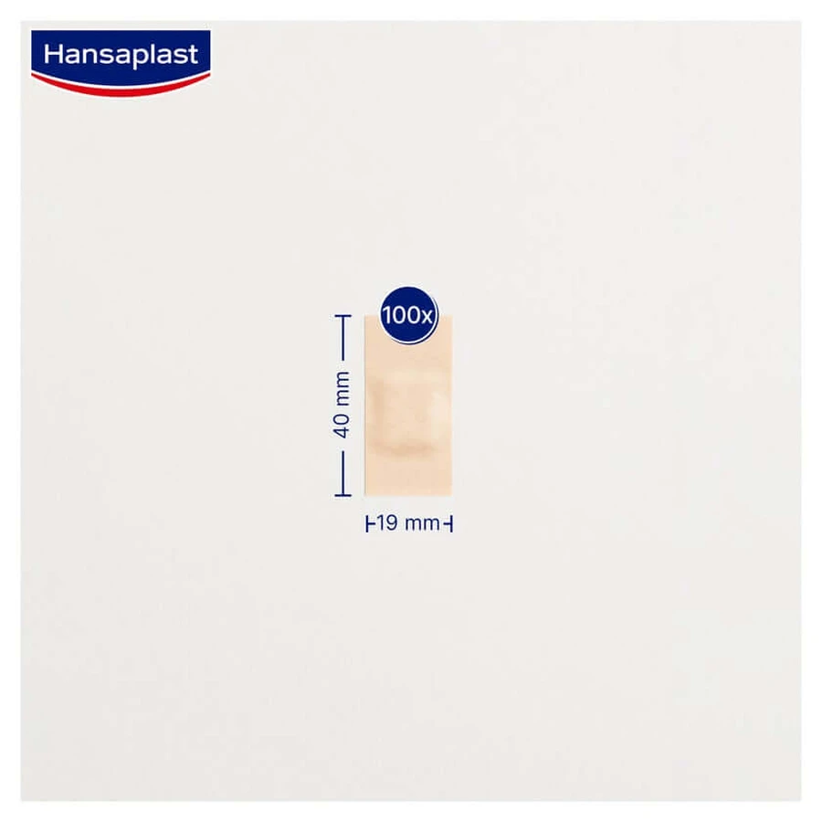 Hansaplast Universele Spuitpleister, 4 x 1,9 cm 100 st.