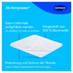ES kompressen Steriel 10x10cm 8-laags 17-draads 5X2 st.
