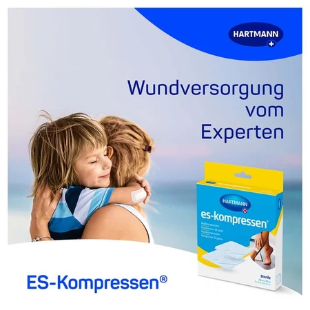 ES kompressen Steriel 10x10cm 8-laags 17-draads 5X2 st.