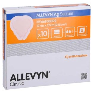 Allevyn Ag Sacrum 17x17 cm Wound dressing 10 pcs.