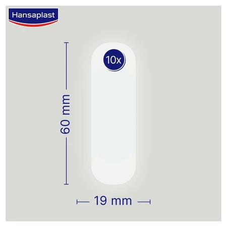 Hansaplast Tweede Huidbeschermingspleister Klein 10 stuks