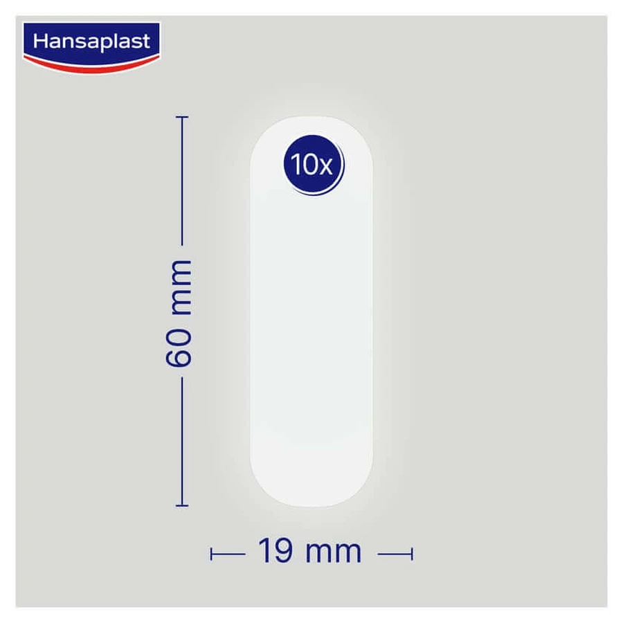 Hansaplast Tweede Huidbeschermingspleister Klein 10 stuks