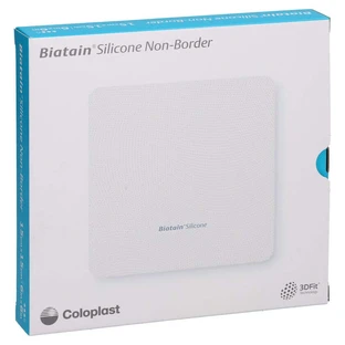 Biatain Silicone Non-border foam dressing.1 5 pcs