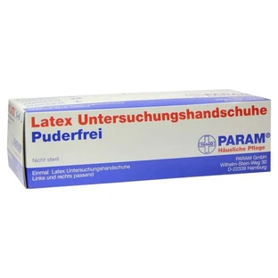 Wegwerphandschoenen latex poedervrij M 100 stuks