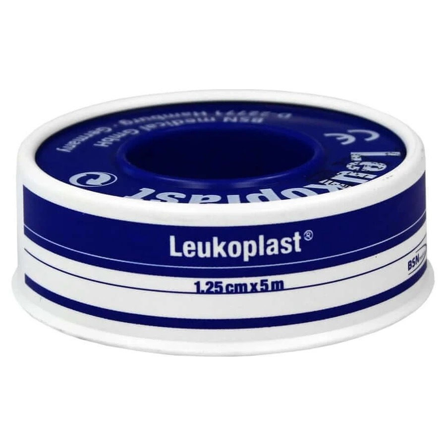 Leukoplast waterdicht 1,25 cmx5 m 1 st