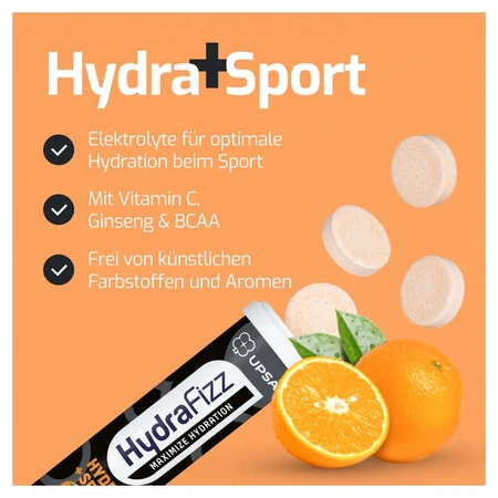 UPSA Hydrafizz Sport Orange 16 pcs.