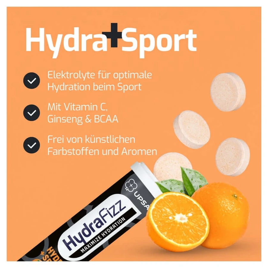 UPSA Hydrafizz Sport Orange 16 pcs.