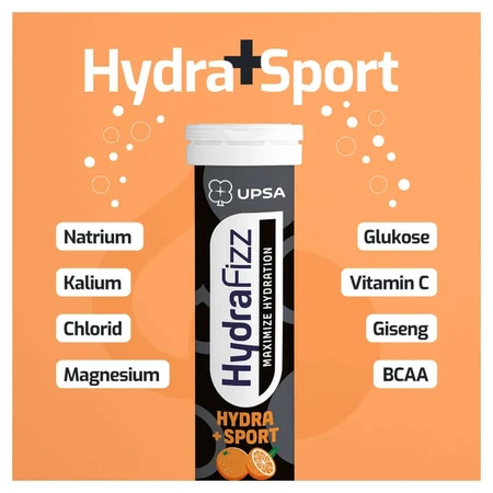 UPSA Hydrafizz Sport Orange 16 pcs.