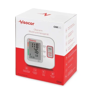 Visocor upper arm blood pressure monitor OM60 1 pc
