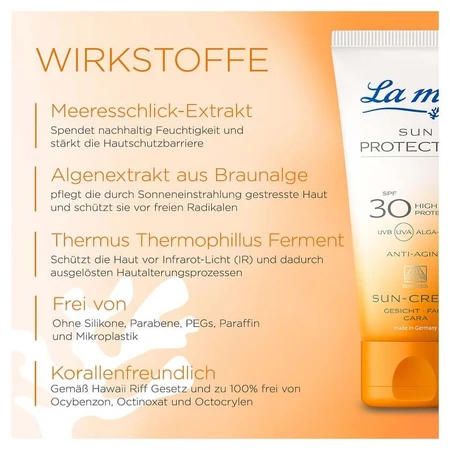 La mer ZONBESCHERMING Zonnecrème Gezicht SPF 30 50 ml