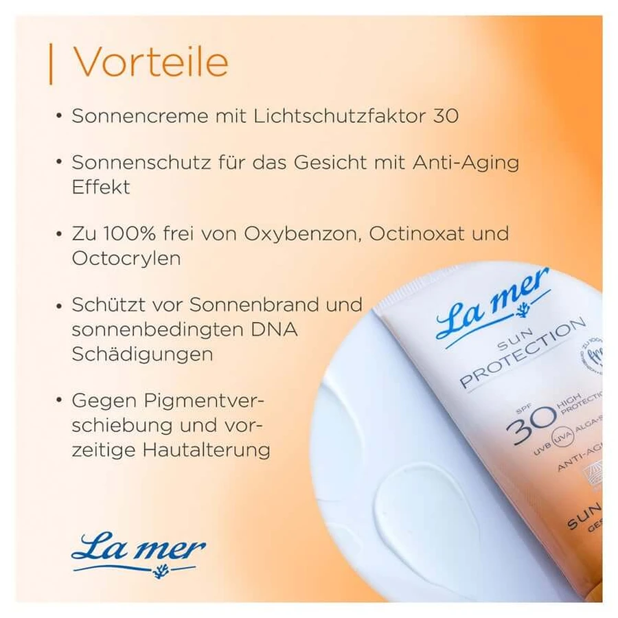 La mer ZONBESCHERMING Zonnecrème Gezicht SPF 30 50 ml
