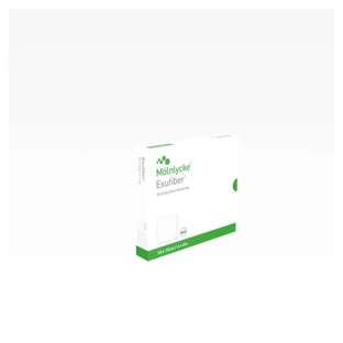 Exufiber 10x10 cm Gel-Faserverband 10 St