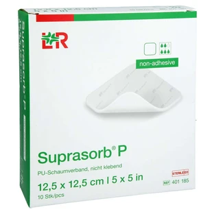 Suprasorb P Pu-espuma no adhesiva 12,5x12,5 Cm 10 unid.