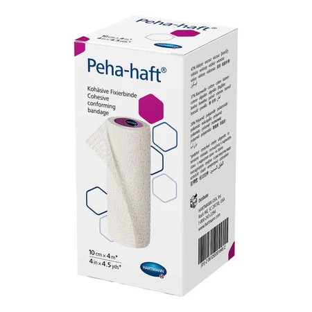 Peha-Haft fixatieverband latexvrij 10 cm x 4m 1 st