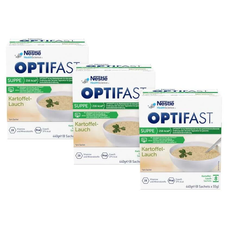 Optifast Sopa de Patata en Polvo 24X55 g