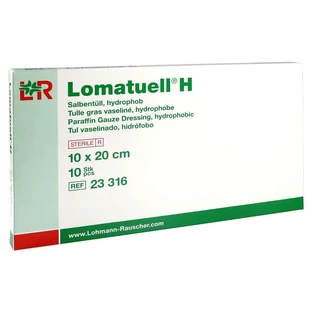 Lomatuell H zalftule 10 x 20 cm steriel 10 st.