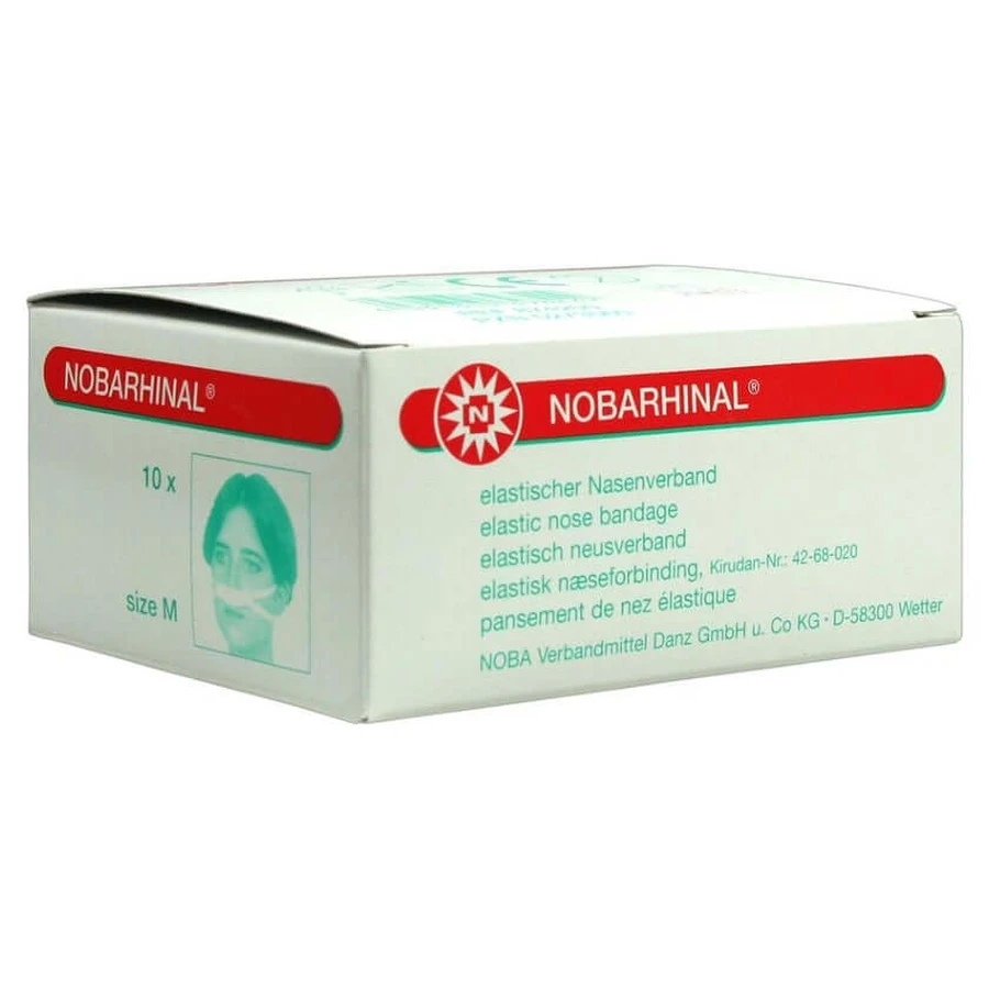 Nobarhinal Nasal Bandage Medium 10 pcs
