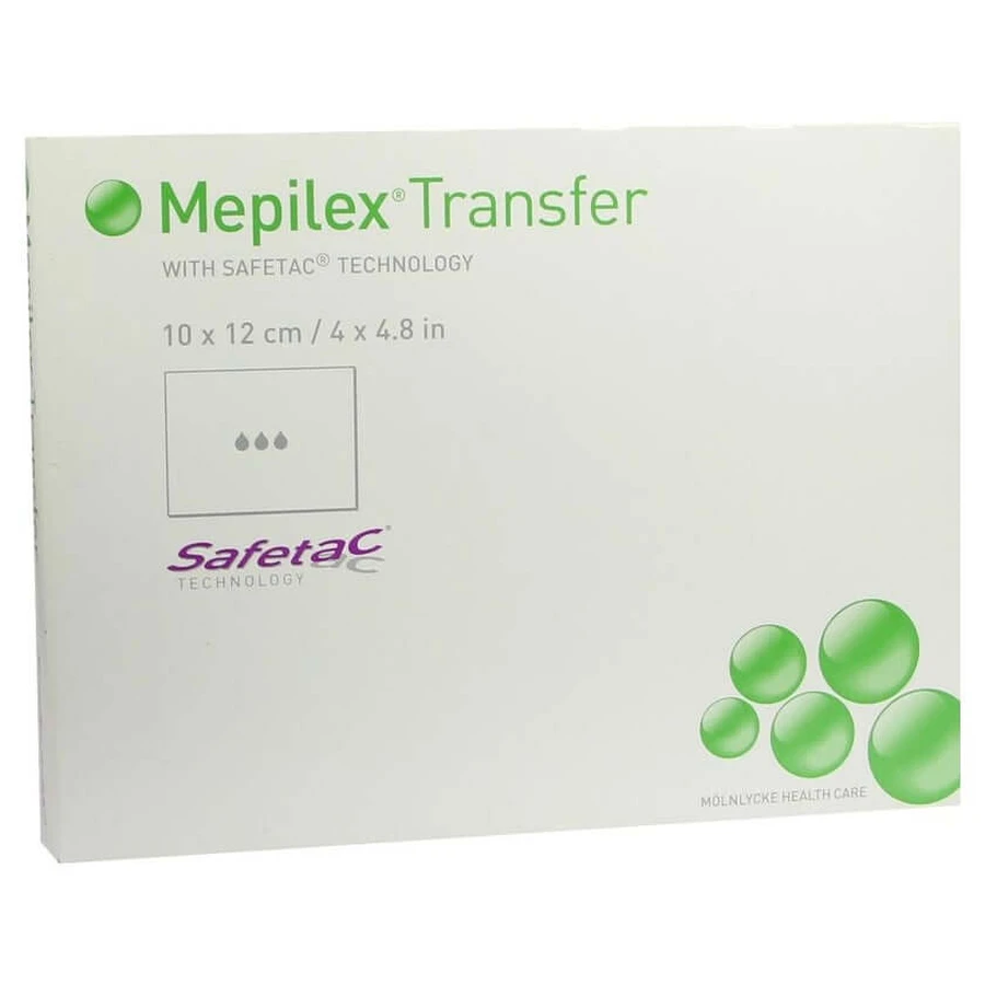 Mepilex Transferschuimverband 10x12 cm 5 st.