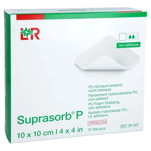 Suprasorb P Pu-mousse non adhésif 10x 10 pcs.
