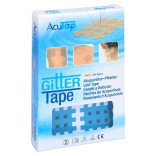 Grid Tape Acutop esparadrapo de acupuntura 3x 4 cm 120 unid.