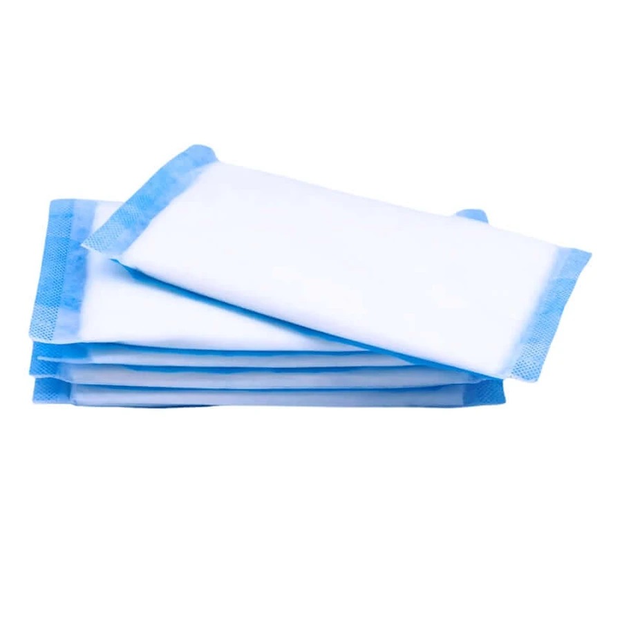 Absorberende kompressen steriel 10x20 cm met was 25 st.