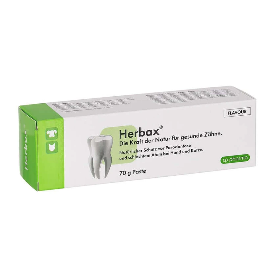 Herbax natural dental care paste for dog/cat 70 ml
