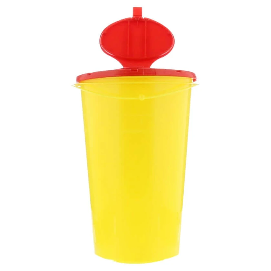 Canister bucket 2 l yellow 1 pc