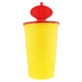 Canister bucket 2 l yellow 1 pc
