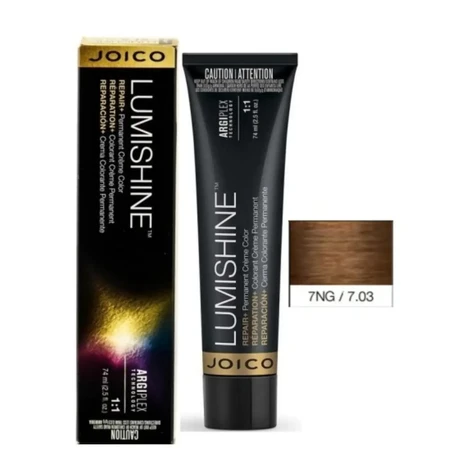 Permanente haarkleuring Joico Lumishine Permanente Creme 7NNNG 74ml