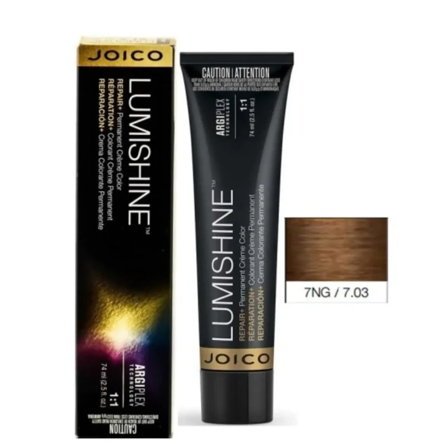 Permanente haarkleuring Joico Lumishine Permanente Creme 7NNNG 74ml