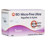 Aiguilles BD Micro-fine Ultra 0.25x5 mm 100 pcs.
