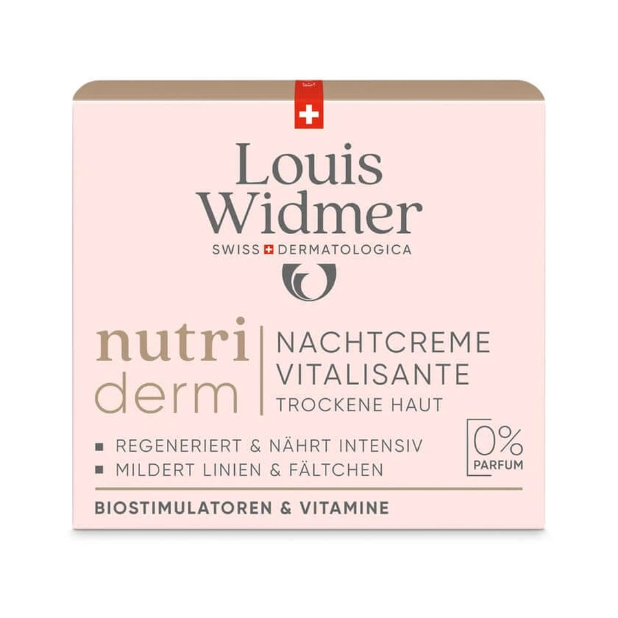 Widmer Nutriderm Night Cream Vitalisante O.p. 50 ml: ceny i cechy