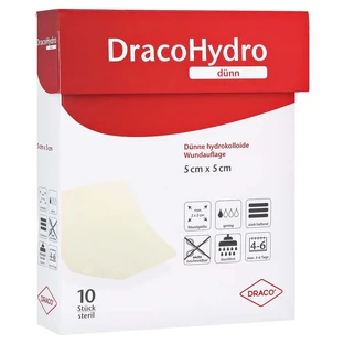 Apósito hidrocoloide fino Dracohydro 5x 10 uds.