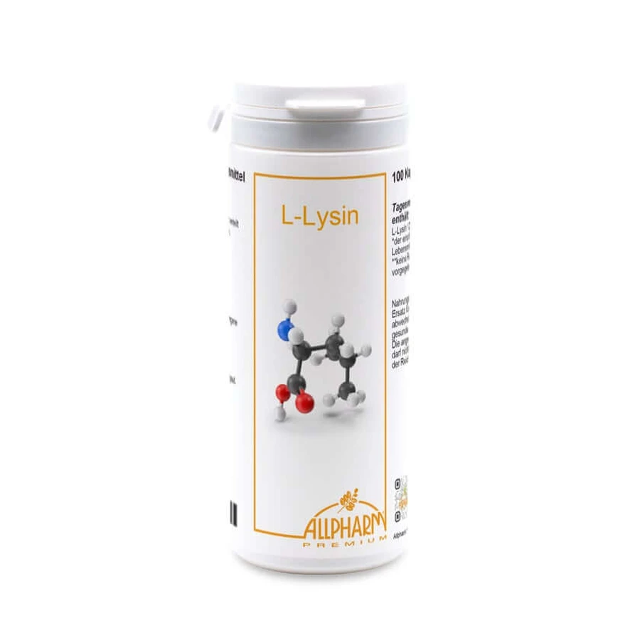 L-lisina Allpharm Premium 100 St