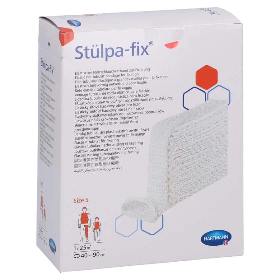 Stülpa Fix maat 5 hoofd/lichaam 25 m netto 1 stuk