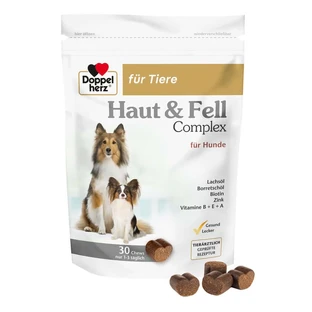 Double Heart voor Dieren Huid & Vacht Complex 30 St