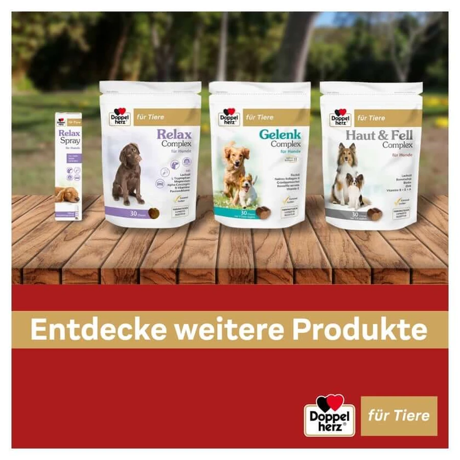 Double Heart voor Dieren Huid & Vacht Complex 30 St