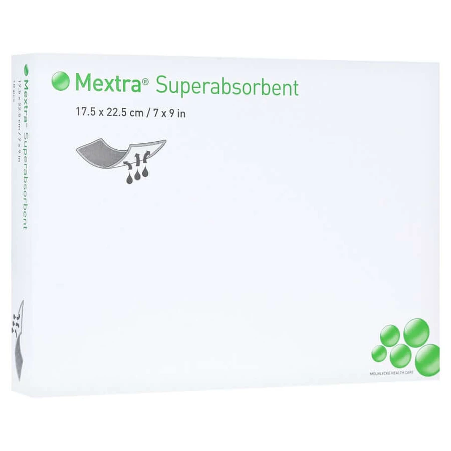 Mextra Venda Superabsorbente 17.5x22.5 10 uds.