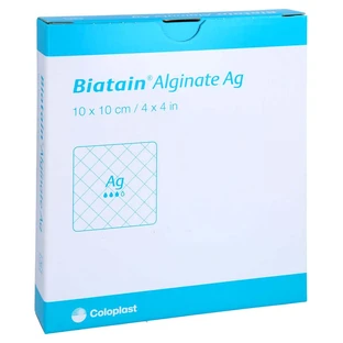 Biatain Alginate Ag compresses 10x10 cm 10 pcs.