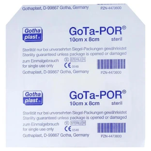 Gota-por Tencuială pentru plăgi sterilă 80x100 mm 1 buc