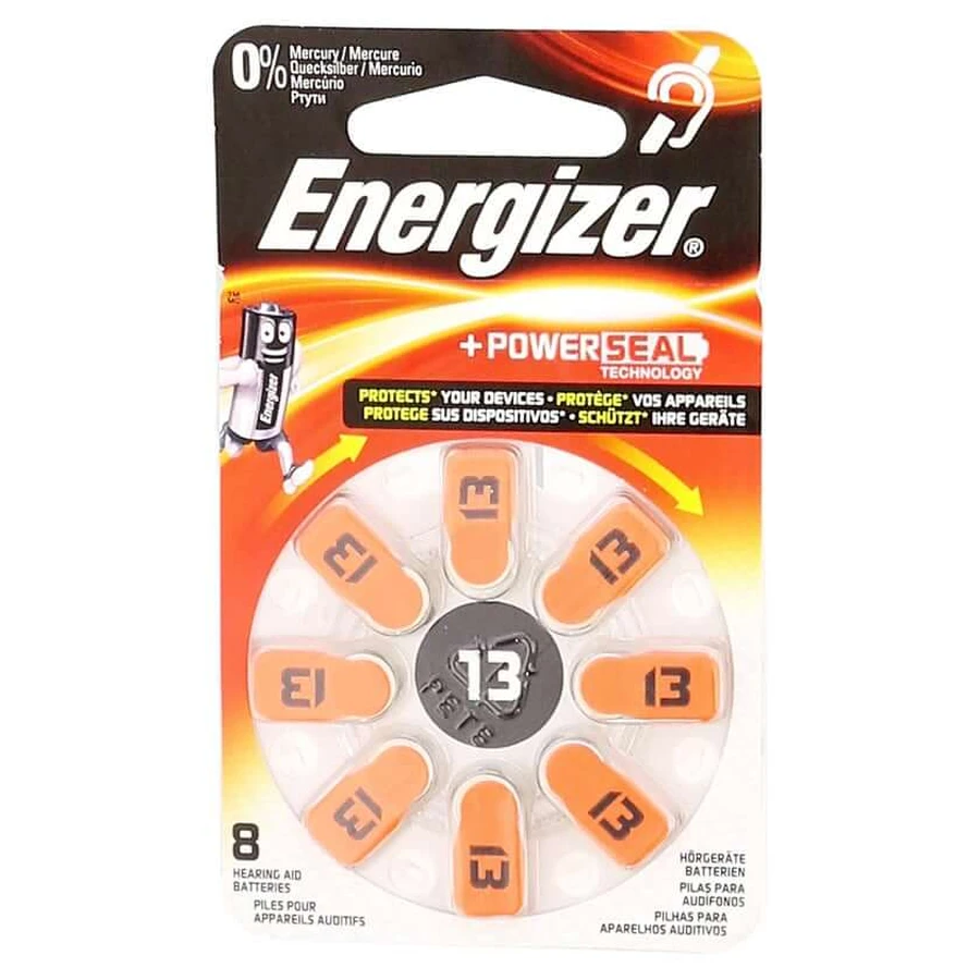 Energizer Hörgerätebatterie 13 8 St