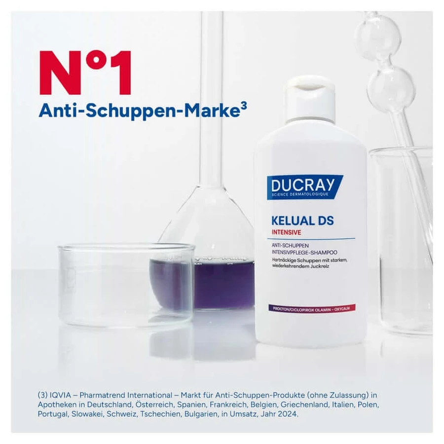 Ducray Kelual DS Int. shampoo dubbel p. 2X100 ml
