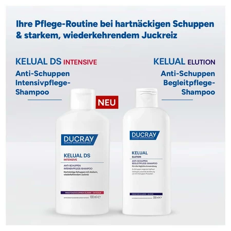 Ducray Kelual DS Int. shampoo dubbel p. 2X100 ml