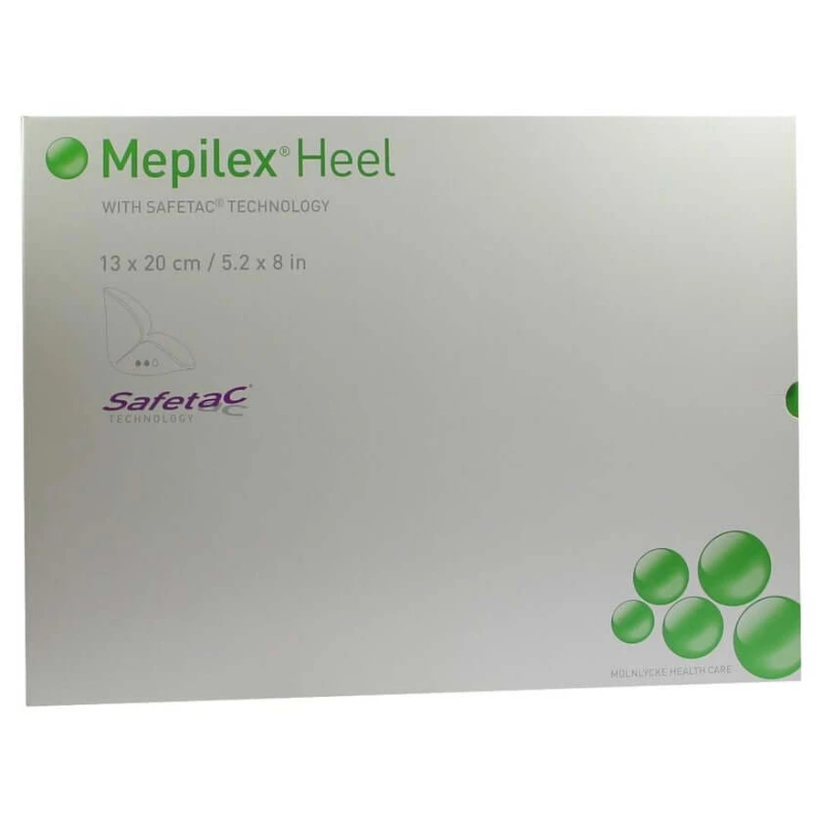 Mepilex Pansement en mousse pour talons 13 x 20 cm stérile 5 pcs.