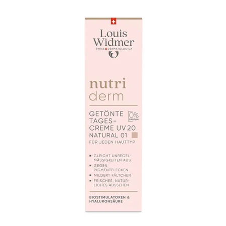 Widmer Nutriderm Getönte Tagescr.uv 20 Natu.01 O.p 30 ml
