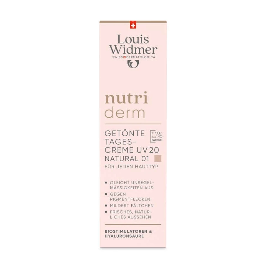 Widmer Nutriderm Getönte Tagescr.uv 20 Natu.01 O.p 30 ml