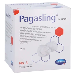 Pagasling gasa tamaño 3 ciruela s 20X5 unid.