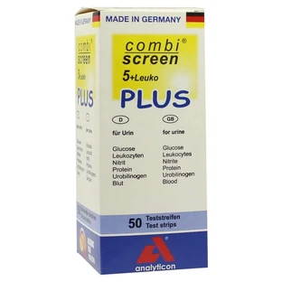 Combiscreen 5+leuko Plus test strips 50 pcs