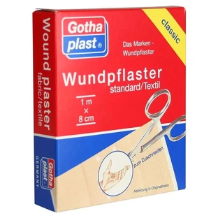 Gothaplast wondpleister standaard 1mx8cm 1 st