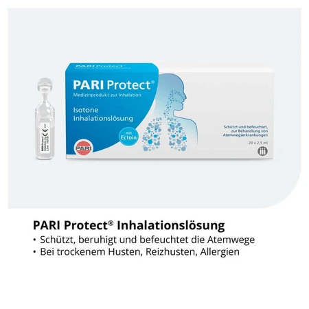 PARI Protect Inhalationslösung mit Ectoin 20X2,5 ml